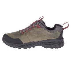 Merrell Men’s Forestbound Low Walking Boots – Grey -Fashionable Man mns forestbound low gry 7