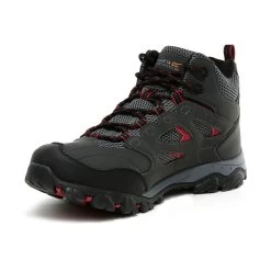 Regatta Men's Holcombe IEP Mid Walking Boots - Ash / Rio Red -Fashionable Man mns holcombe mid ashriored 3
