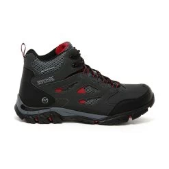 Regatta Men's Holcombe IEP Mid Walking Boots - Ash / Rio Red -Fashionable Man mns holcombe mid ashriored 4