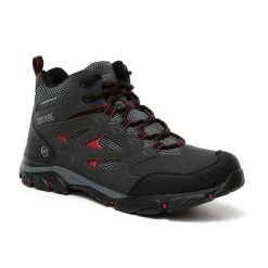 Regatta Men's Holcombe IEP Mid Walking Boots - Ash / Rio Red -Fashionable Man mns holcombe mid ashriored 5