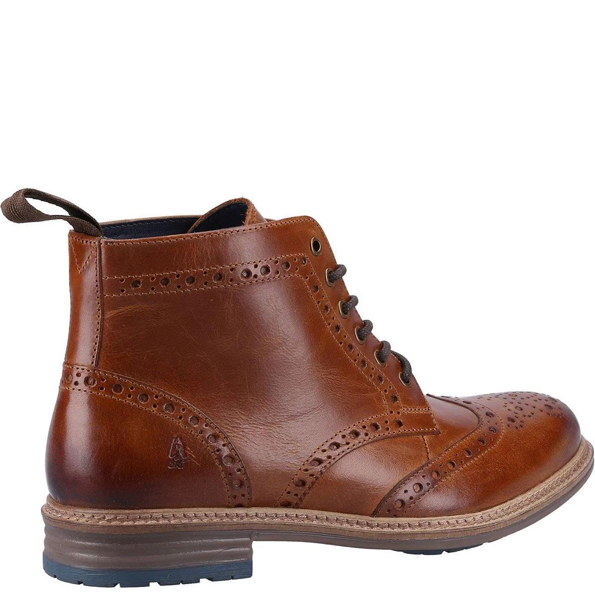 Hush Puppies Men's Joshua Brogue Boots - Tan 2 Hush Puppies Men's Joshua Brogue Boots - Tan - Image 2