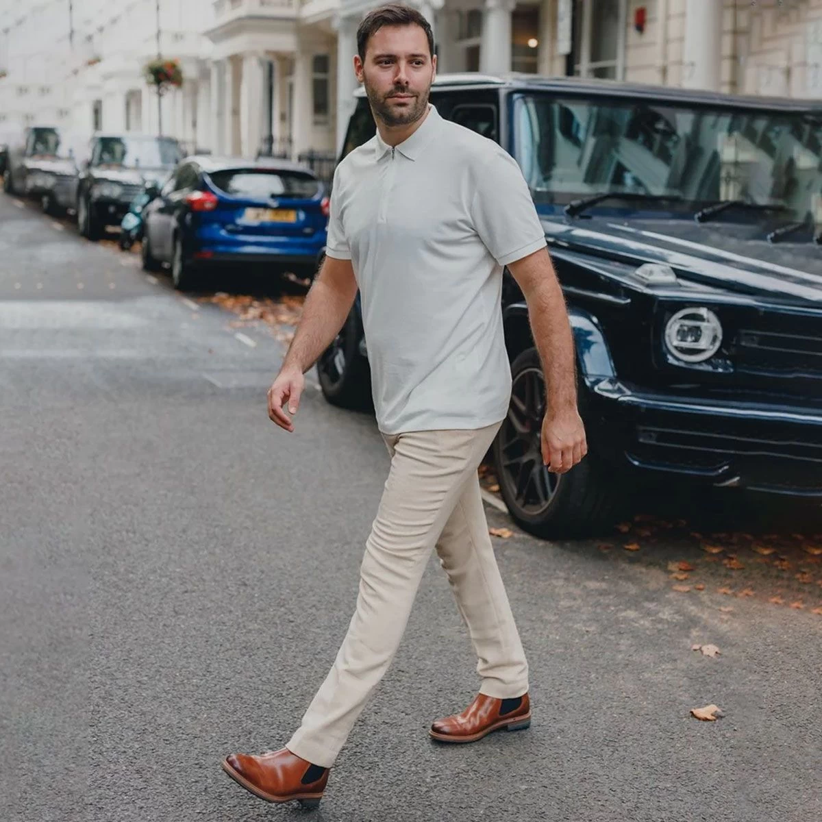 Hush Puppies Men's Justin Chelsea Boots - Tan 2 Hush Puppies Men's Justin Chelsea Boots - Tan - Image 2