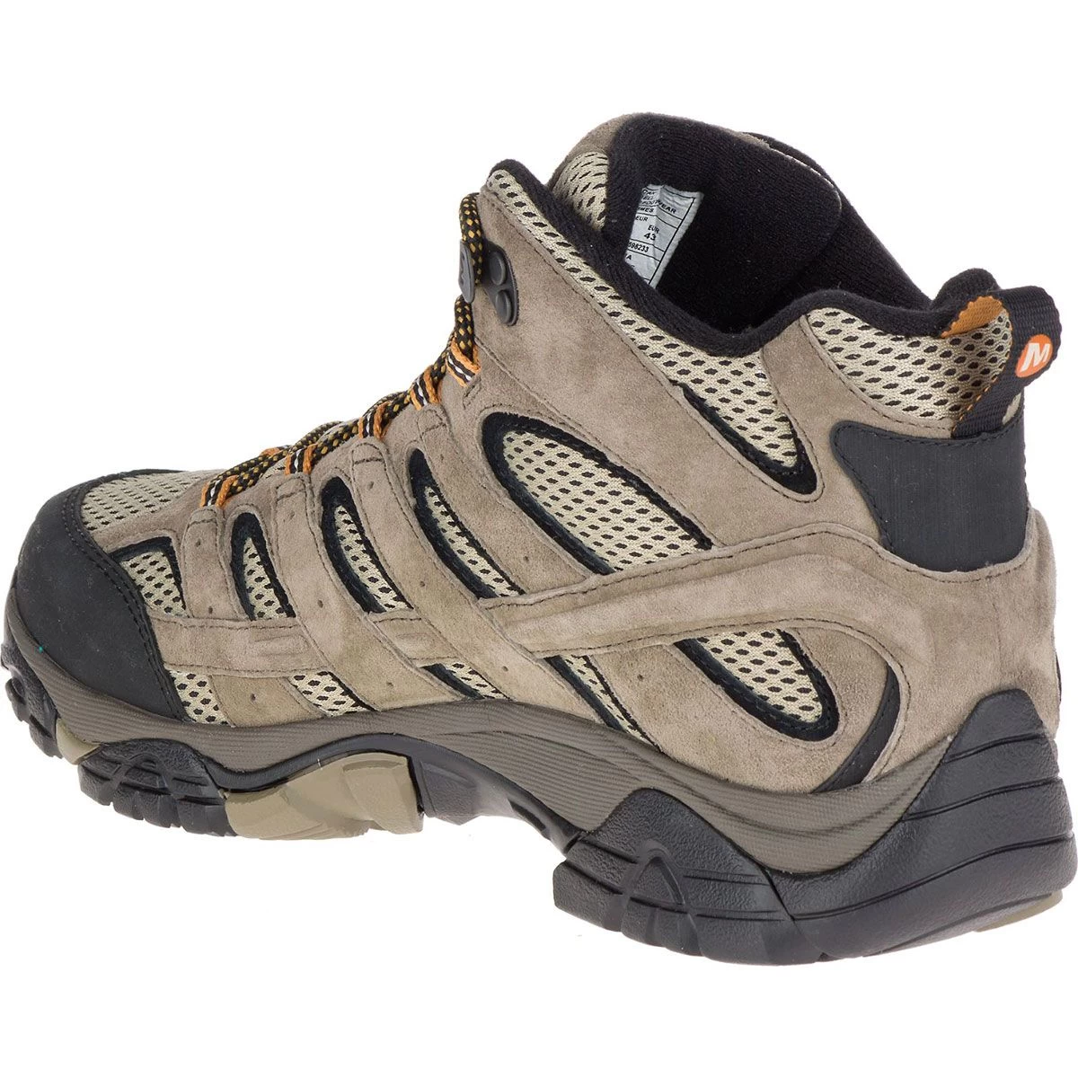 Merrell Men’s Moab 2 Leather Gore-Tex Mid Walking Boots – Pecan 6 Merrell Men’s Moab 2 Leather Gore-Tex Mid Walking Boots – Pecan - Image 6