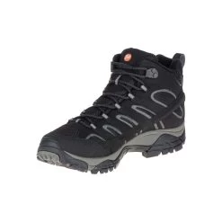 Merrell Men’s Moab 2 Gore-Tex Mid Walking Boots– Black -Fashionable Man mns moab 2 mid gtx black 7