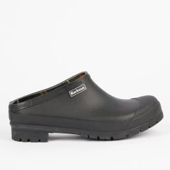 Barbour Men’s Quinn Clog - Black -Fashionable Man mns quinn clog black 2
