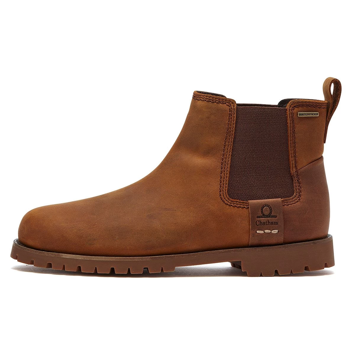 Chatham Men’s Southill Chelsea Boots – Walnut 2 Chatham Men’s Southill Chelsea Boots – Walnut - Image 2
