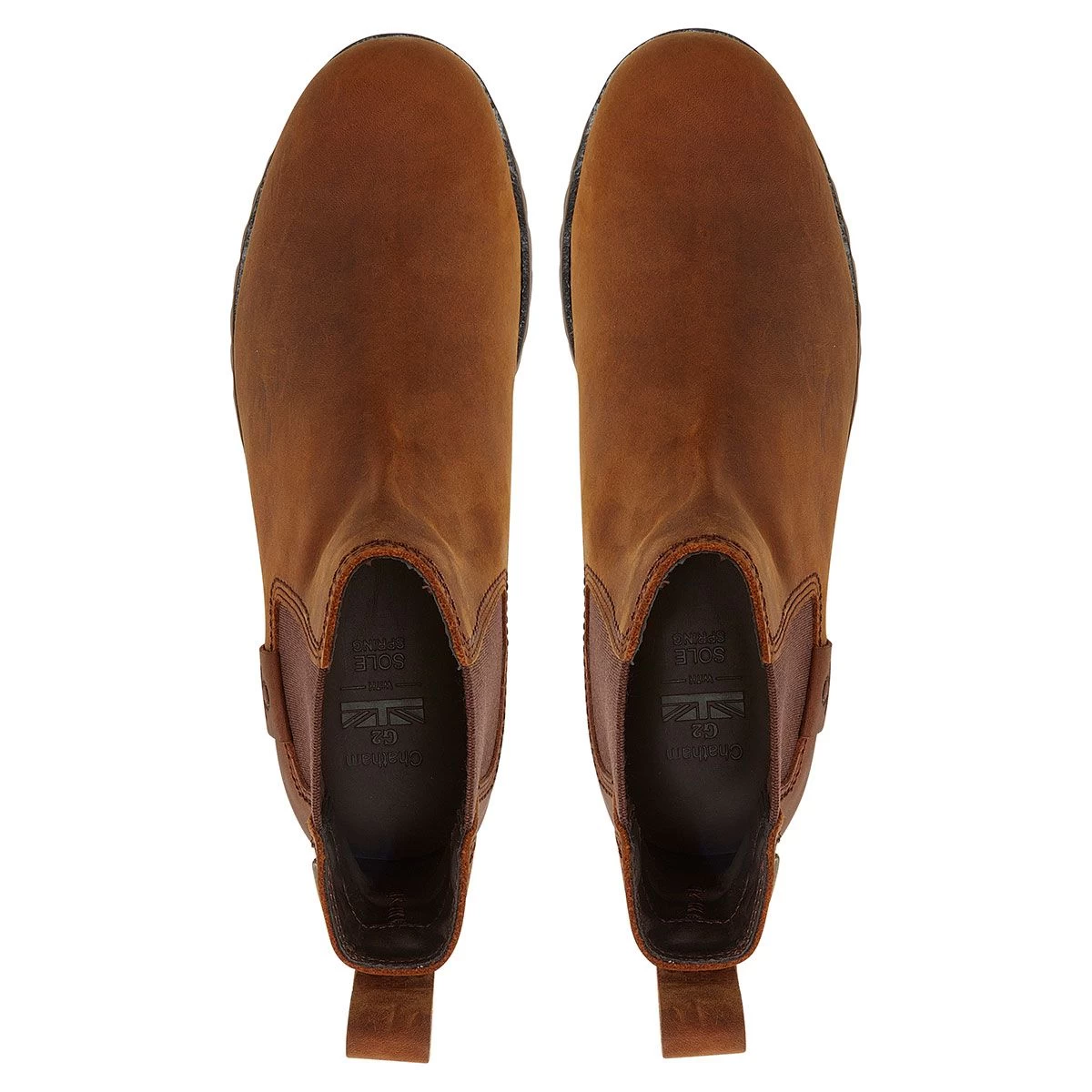 Chatham Men’s Southill Chelsea Boots – Walnut 3 Chatham Men’s Southill Chelsea Boots – Walnut - Image 3