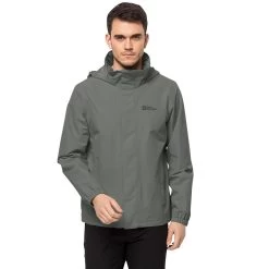 Jack Wolfskin Men's Stormy Point Jacket - Gecko Green