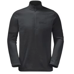 Jack Wolfskin Men's Taunus Half Zip Fleece - Phantom -Fashionable Man mns taunus hz phantom