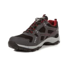 Regatta Men's Vendeavour Walking Shoes - Granite/Rio Red -Fashionable Man mns vendeavour low granit riord 3
