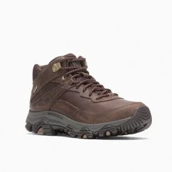 Merrell Men's Moab Adventure 3 Waterproof Mid Walking Boots - Earth