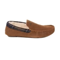 Barbour Men's Monty Slippers - Camel -Fashionable Man monty slippers camel 5