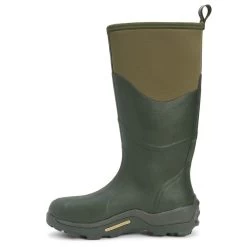 Muck Boots Muckmaster Hi Wellington Boots - Moss Green -Fashionable Man muck boots men s muckmaster hi wellington boots moss green 4 1