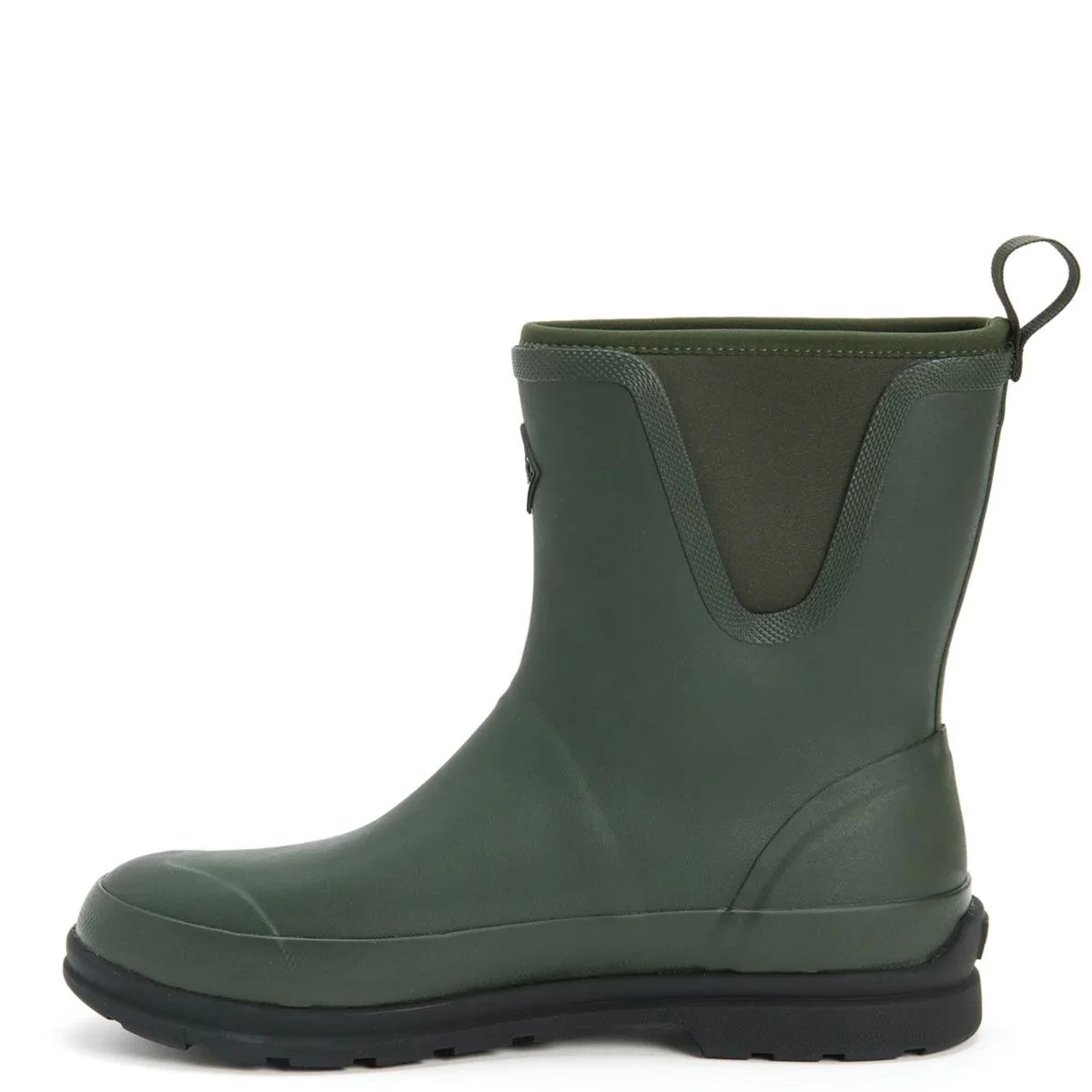 Muck Boots Originals Pull-On Short Wellington Boots - Green 4 Muck Boots Originals Pull-On Short Wellington Boots - Green - Image 4