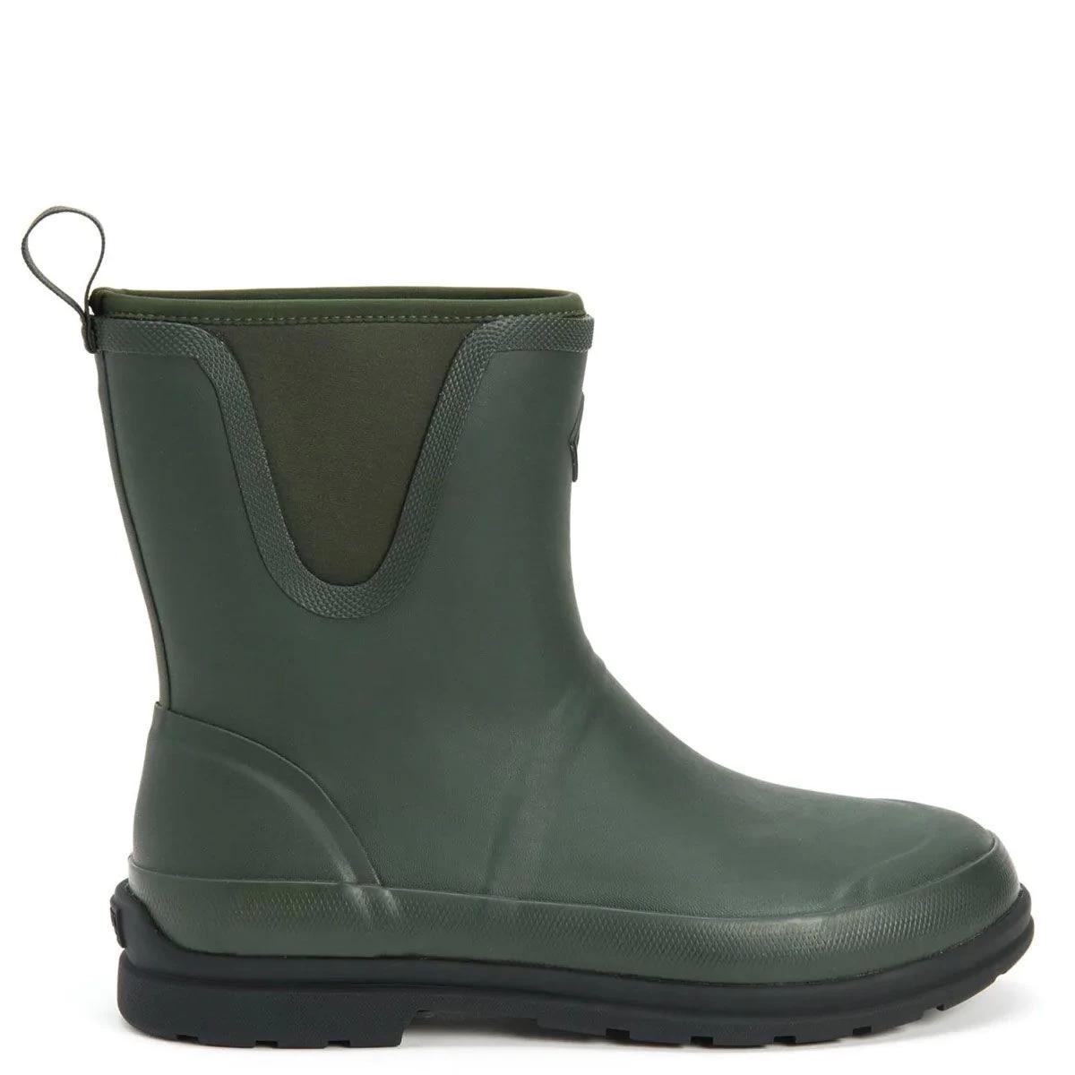 Muck Boots Originals Pull-On Short Wellington Boots - Green 3 Muck Boots Originals Pull-On Short Wellington Boots - Green - Image 3