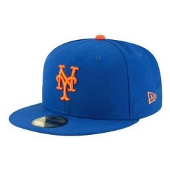 New Era New York Mets Authentic On Field Game Blue 59FIFTY Cap