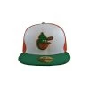 New Era World Baltimore Orioles Cap - White/Orange