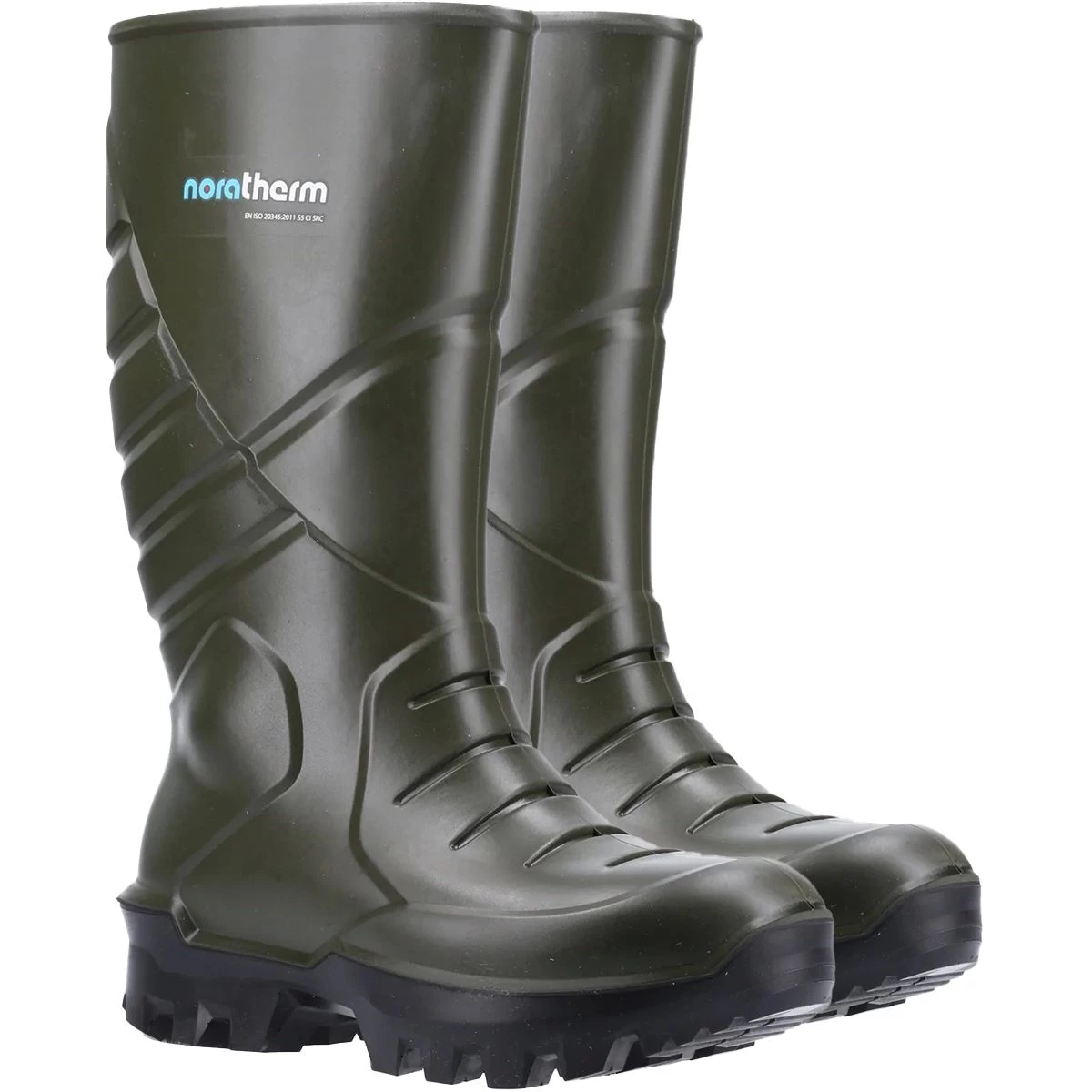 Nora Men's Thermo Wellington Boots - Olive 1 Nora Men's Thermo Wellington Boots - Olive