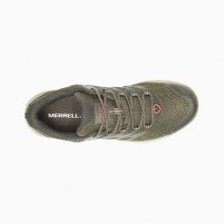 Merrell Men's Nova 3 GorTex Low Walking Shoes - Olive -Fashionable Man nova 3 gtx olive 5
