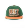 OBEY Athletics Snap Green/Orange