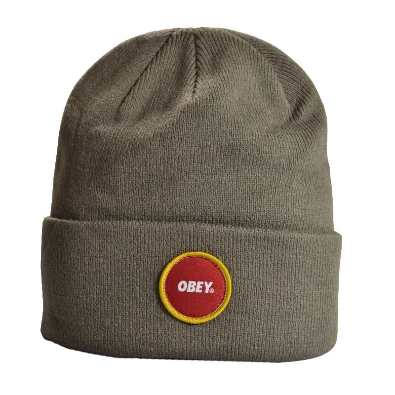 OBEY Circle Beanie - Army 1 OBEY Circle Beanie - Army