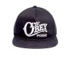 OBEY Delivery Snap Black