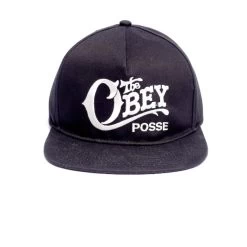 OBEY Delivery Snap Black