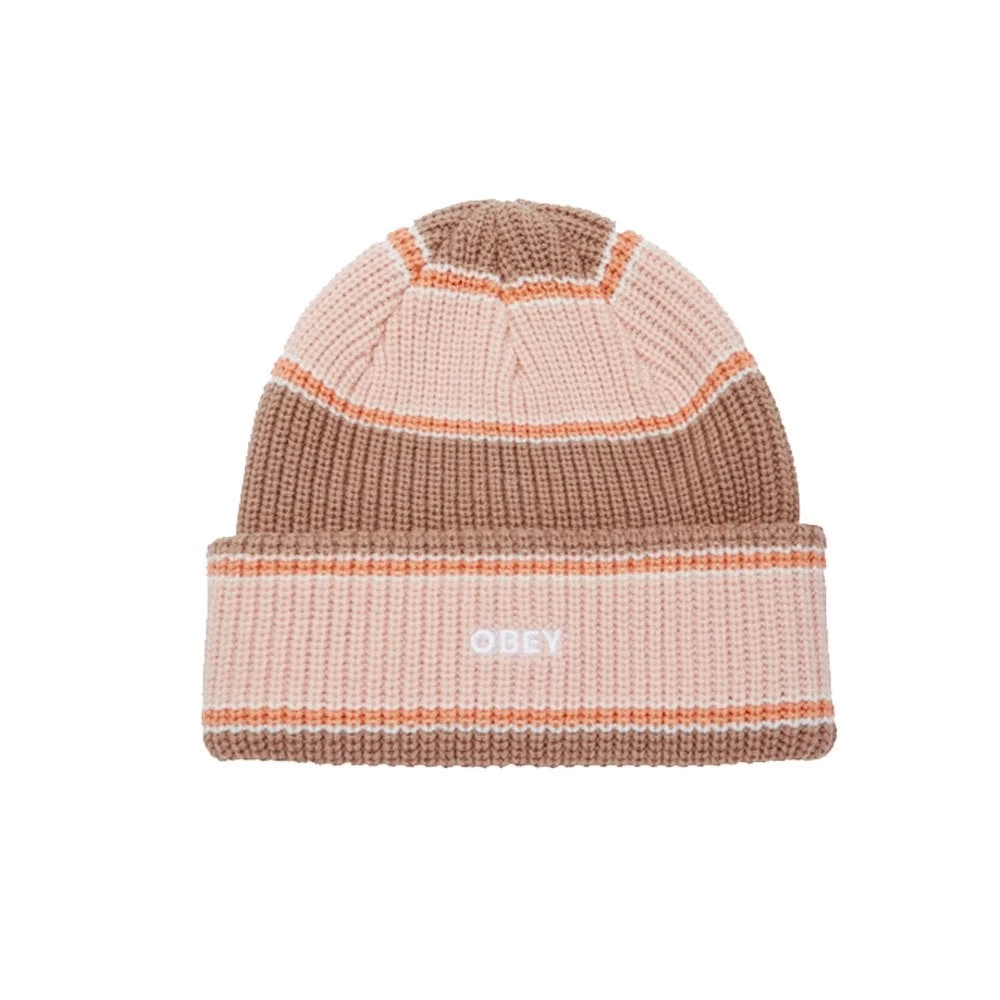 OBEY Future Stripe Beanie 2 OBEY Future Stripe Beanie - Image 2