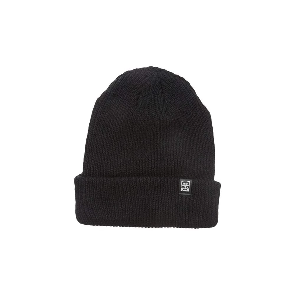OBEY Ruger Beanie - Black 1 OBEY Ruger Beanie - Black