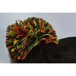 OBEY Sonic Pom Beanie - Brown/Yellow -Fashionable Man obey sonic pom beanie brown yellow p68299 94602 image