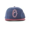 OBEY Staple Snap Navy/Burgundy