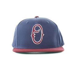 OBEY Staple Snap Navy/Burgundy