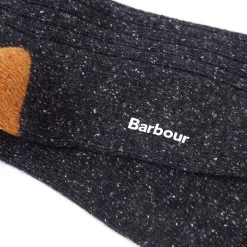 Barbour Houghton Socks – Charcoal / Ochre 7 Barbour Houghton Socks – Charcoal / Ochre -Fashionable Man ochre socks 3