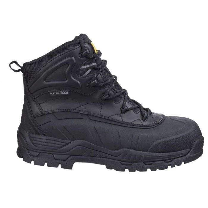 Amblers Men's FS430 Orca Safety Boots - Black 2 Amblers Men's FS430 Orca Safety Boots - Black - Image 2