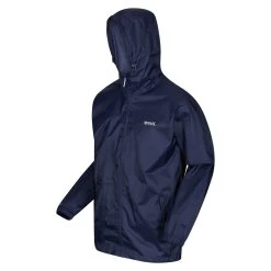 Regatta Men’s Pack-It Jacket III Waterproof Packaway Jacket – Navy -Fashionable Man pack it jkt iii navy 2