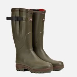 Aigle Men's Parcours 2 ISO Wellington Boot - Khaki 11 Aigle Men's Parcours 2 ISO Wellington Boot - Khaki -Fashionable Man parcours iso khaki 2 1