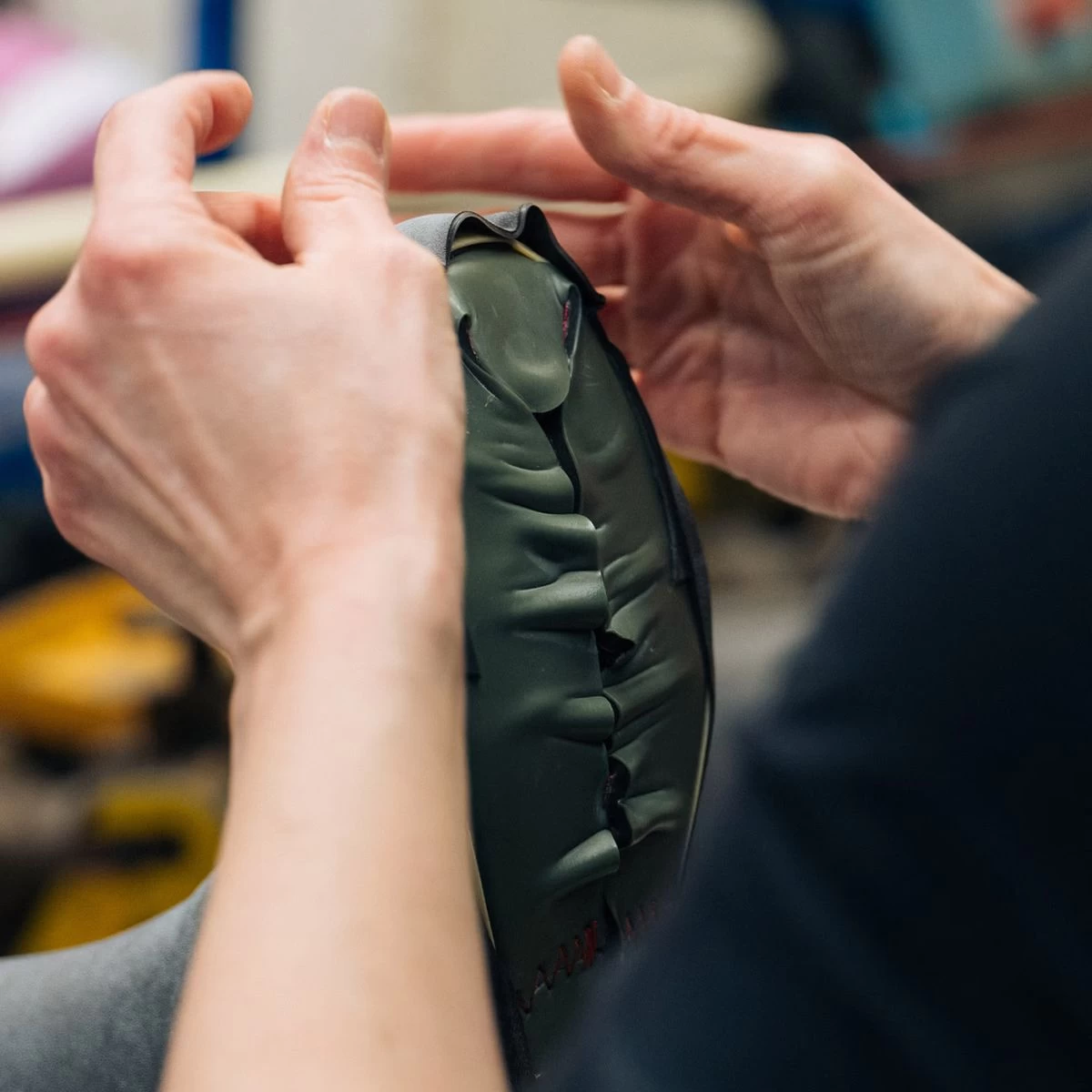 Aigle Men's Parcours 2 ISO Wellington Boot - Khaki 5 Aigle Men's Parcours 2 ISO Wellington Boot - Khaki - Image 5