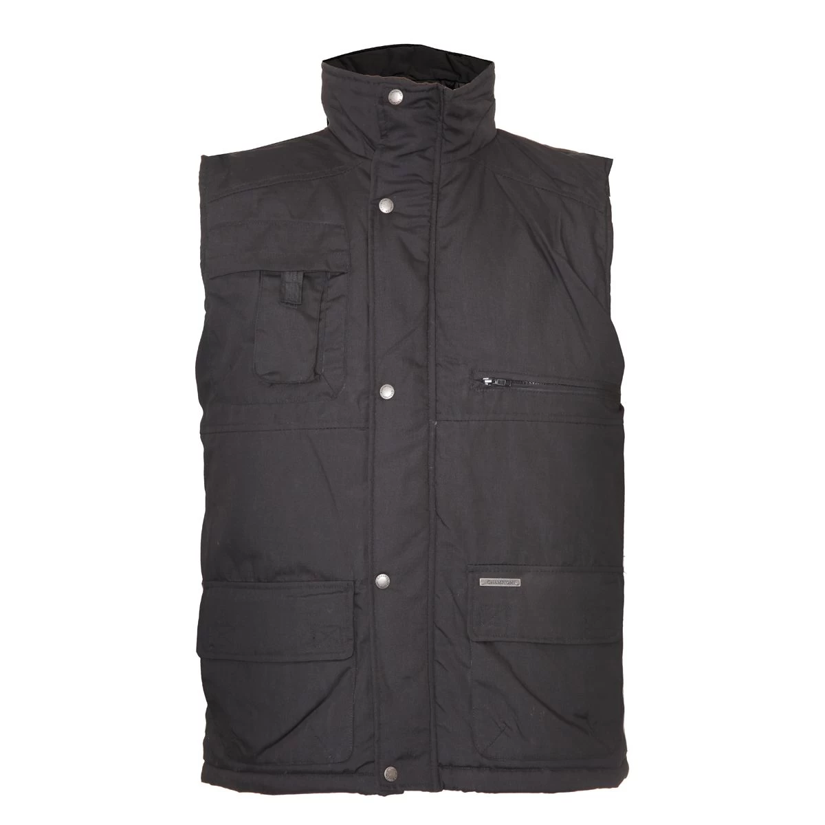 Champion Men's Peak Padded Bodywarmer - Black 2 Champion Men's Peak Padded Bodywarmer - Black - Image 2