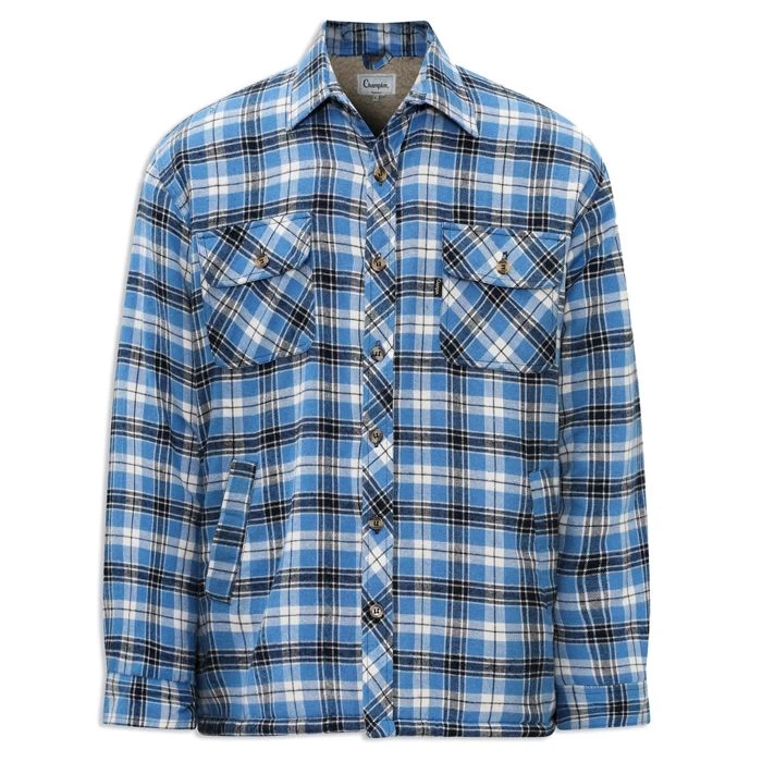 Champion Men’s Pennine Padded Shirt – Blue 1 Champion Men’s Pennine Padded Shirt – Blue