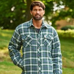 Champion Men’s Pennine Padded Shirt – Green 5 Champion Men’s Pennine Padded Shirt – Green -Fashionable Man pennine g 2 1