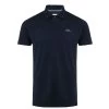 Weird Fish Men's Miles Pique Polo Shirt - Navy