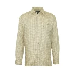 Champion Men’s Cartmel Long Sleeved Shirt - Stone -Fashionable Man promo cartmel ls shirt stone 2