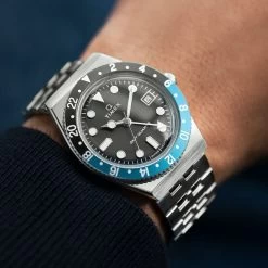 TIMEX Q Timex GMT 38mm Stainless Steel Watch -Fashionable Man q timex gmt 38mm stainless steel watch p112718 545352 image