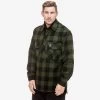Swanndri Men’s Ranger Extreme Wool Shirt - Olive/Black Check