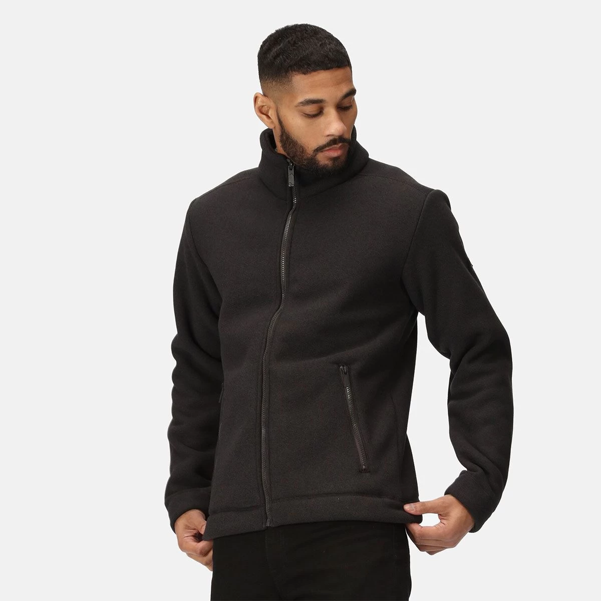 Regatta Men's Garrian II Fleece - Ash Black 6 Regatta Men's Garrian II Fleece - Ash Black - Image 6