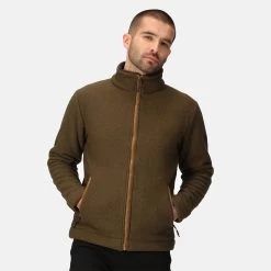 Regatta Men's Garrian II Fleece - Umber/Black -Fashionable Man regatta men s garrian ii fleece umber black 1 1