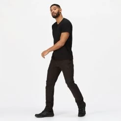 Regatta Men's Highton Walking Trousers - Black -Fashionable Man regatta men s highton walking trousers black 3