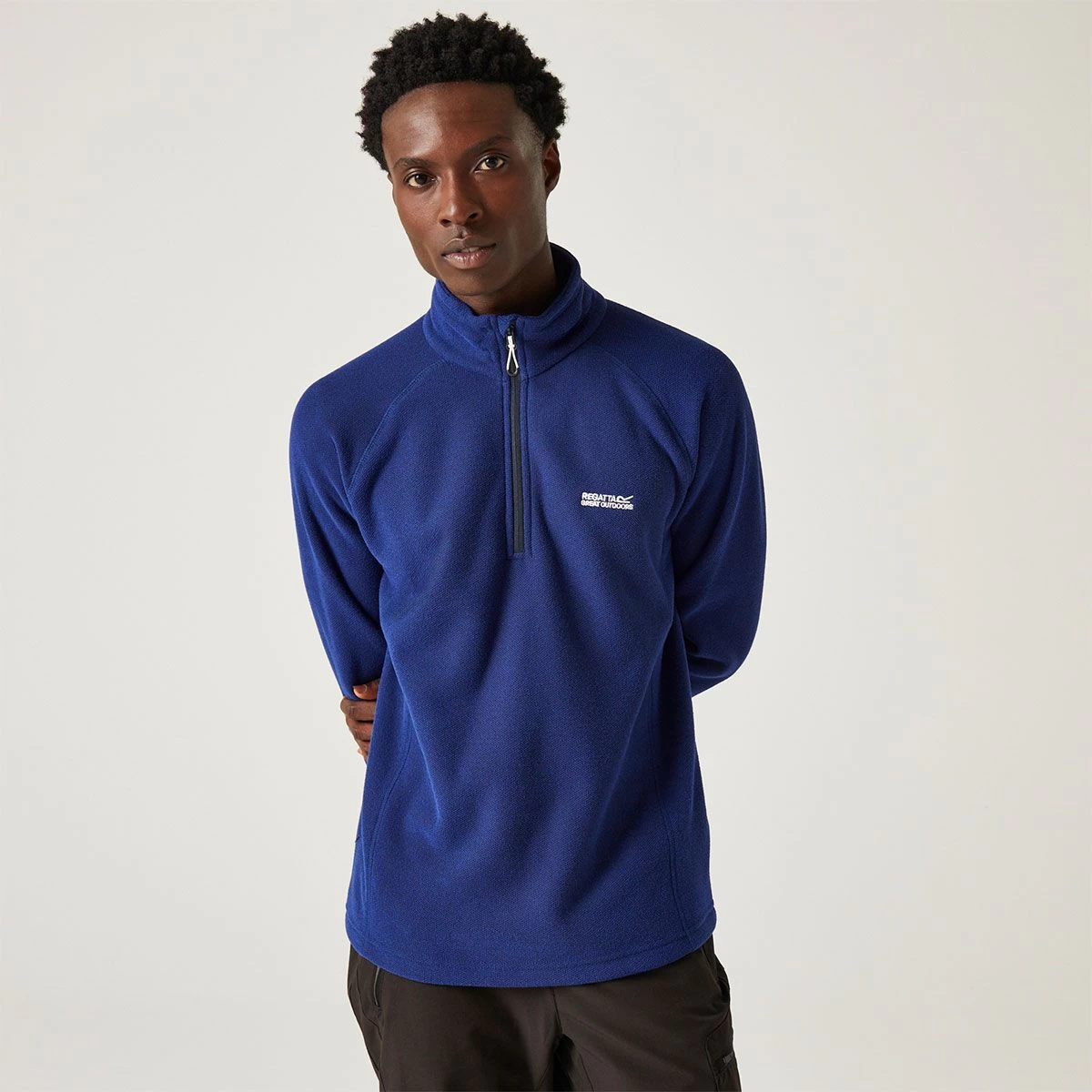 Regatta Men's Kenger Half Zip Honeycomb Fleece - New Royal 8 Regatta Men's Kenger Half Zip Honeycomb Fleece - New Royal - Image 8