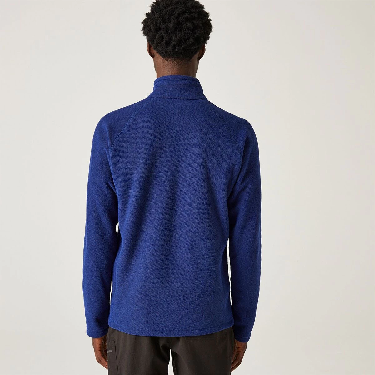 Regatta Men's Kenger Half Zip Honeycomb Fleece - New Royal 5 Regatta Men's Kenger Half Zip Honeycomb Fleece - New Royal - Image 5