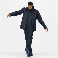 Regatta Men's Matt Waterproof Jacket - Navy -Fashionable Man regatta men s matt waterproof jacket navy 3 1